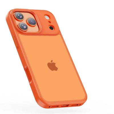 3. Etui Tech-Protect MagMat na iPhone 17 Pro - pomarańczowo-matowe