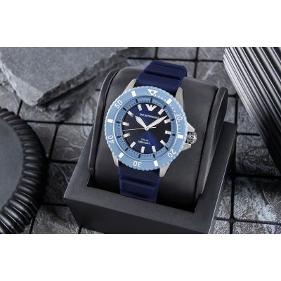 5. Zegarek Męski EMPORIO ARMANI World Explorer Solar AR11785 + BOX