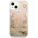 3. Etui Guess Paisley Liquid Glitter na iPhone 13 / 14 / 15 - złote