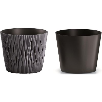 12. DONICZKA SANDY ROUND ŚR 22CM ANTRACYT