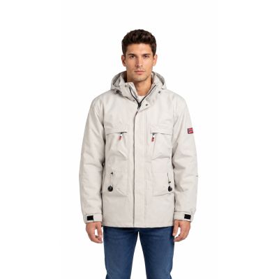 Kurtka przejściowa męska Geographical Norway BARIMO OFF WHITE DB MEN 009 (SZ1967H/GN-OFF WHITE)