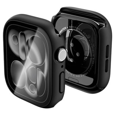 Etui Spigen Thin Fit 360 na Apple Watch 46 mm - czarne