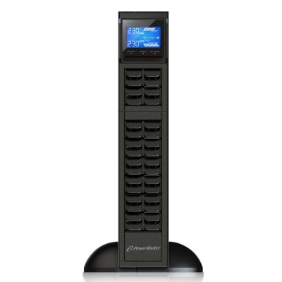 3. UPS RACK POWERWALKER VFI 3000 CRS ON-LINE 3000VA 4X IEC C13 USB-B RS-232 LCD ŁADOWARKA 6A 2U