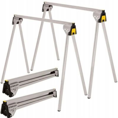 12. Stanley STST81337-1 kozioł do piłowania 2 szt. Aluminium, Stal Możliwość złożenia