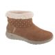 Skechers Slip-Ins: On-The-Go Joy - Cozy Shimmer 144816-CSNT Brązowe 36