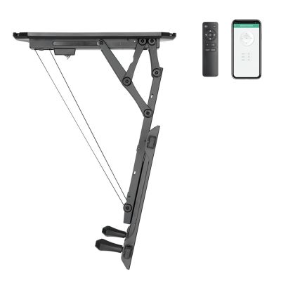 3. MACLEAN UCHWYT DO TV ELEKTRYCZNY SUFITOWY 32"-70" 35KG MC-880T