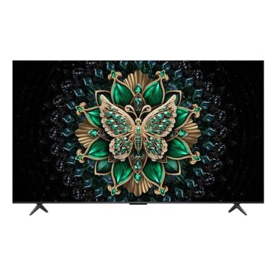 21. Telewizor TCL 55C6K QD-Mini LED 55" 4K Ultra HD Google TV Dolby Atmos DVB-T2 Metaliczny