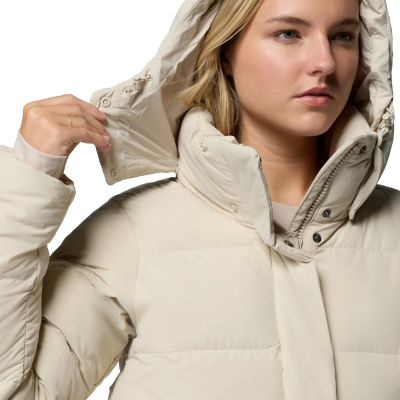 4. Columbia Amaze Puff Hooded Jacket 2133714278 Beżowe L