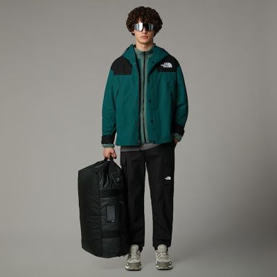 8. The North Face NF0A52S3KT01 sportowa torba 62 l Tworzywo sztuczne pochodzące z recyklingu, Termoplastyczne elastomery poliuretanowe (TPU) Czarny