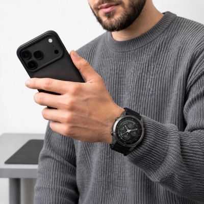 4. Pasek Tech-Protect NylonLoop na Garmin Fenix 5X / 5X Plus / 6X / 6X Pro / 7X / 8 / 8 Pro / 9 / 9 Pro (51 mm) - czarny