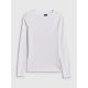 7. Longsleeve slim gładki damski 4F 4FRSS26TLONF658-10S