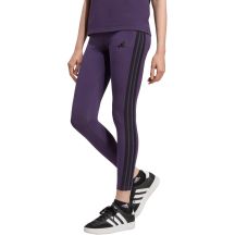 Legginsy damskie adidas Essentials 3-Stripes Cotton fioletowe JY3176