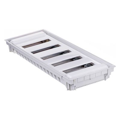 5. PLASTIKOWA OBUDOWA INSTALACYJNA Z DRZWIAMI METALOWYMI, PODTYNK., IP40, 5 RZĘDÓW, 60 MODUŁÓW Noark PM