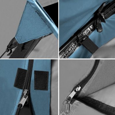 3. Namiot kempingowy NILS CAMP trekker NC6012 niebiesko-szary