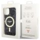 8. Etui Guess Marble MagSafe na iPhone 14 Plus - czarne