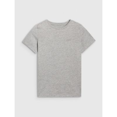 5. T-shirt regular gładki chłopięcy 4F 4FJRMM00TTSHM3254-25M