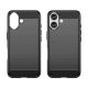 2. Etui silikonowe Carbon Case do iPhone 16 Plus - czarne