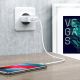 4. Kabel Ugreen US171 Lightning - USB-C MFi PD 20W 480Mb/s 1m - biały