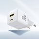 10. Ładowarka sieciowa Baseus Palm 30W USB-C USB-A - biała