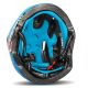 8. Kask rowerowy dziecięcy Wozinsky motyw smok lekki 50-54 cm - niebieski