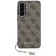 3. Etui Guess 4G Charm na Samsung Galaxy A57 5G - brązowe
