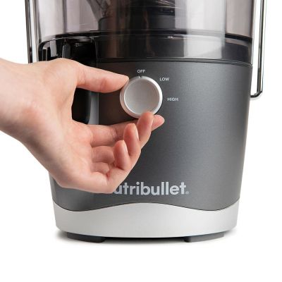 4. Wyciskarka NutriBullet NBJ100G, Szary, 1,5 L, 0,8 L, Obrotowy, Plastikowy, Stal nierdzewna, 800 W