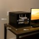 10. Extralink LITE 4U 10 280X310 WALL-MOUNTED RACKMOUNT CABINET BLACK Stojak wolnostojący/ścienny/podłogowy Czarny