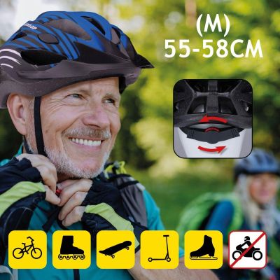 6. KASK ROWEROWY REGULOWANY CZERWONY DUNLOP R.M