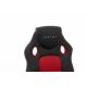 9. Raptor Gaming 437764 fotel do gry Fotel dla gracza Obite siedzisko Czarny, Czerwony