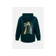 3. Bluza męska PEAK PERFORMANCE M Terry Graphic Hood kolor zielony