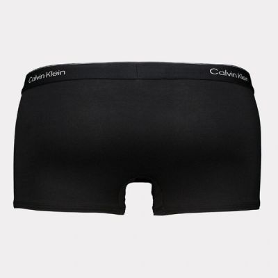 4. Calvin Klein bokserki majtki męskie Relaxed 3-PAK modne bawełniane czarne wielokolorowe