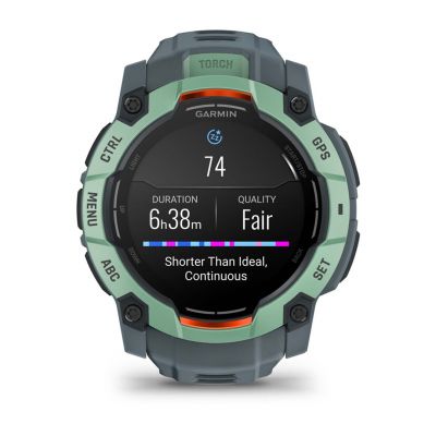 8. Garmin Instinct 3 50mm AMOLED Neotropic Twilight