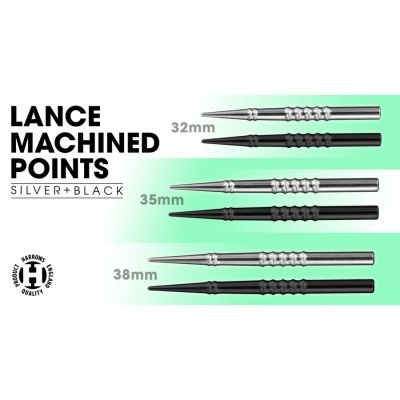 2. Groty do rzutek steeltip Harrows Lance Machined HS-TNK-000016670