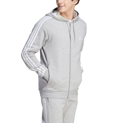 10. Bluza adidas Essentials Fleece 3-Stripes Full-Zip M IJ6479