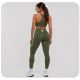 7. Legginsy damskie długie ARMY GREEN COMBATWEAR | DBX Bushido