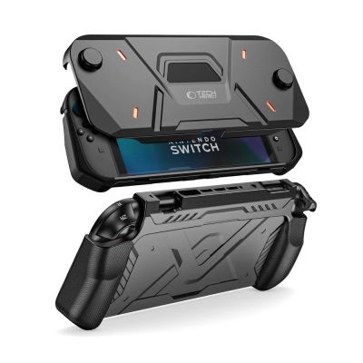 2. Etui Tech-Protect Carbonox na Nintendo Switch 2 - czarne