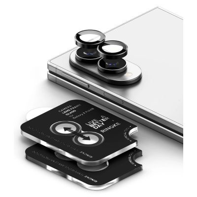 3. Osłona aparatu Ringke Camera Frame Protector 2-Pack na Samsung Galaxy Z Fold 8 - czarna