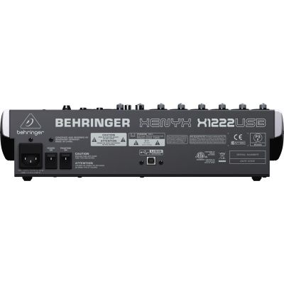 3. Behringer X1222USB - Mikser audio