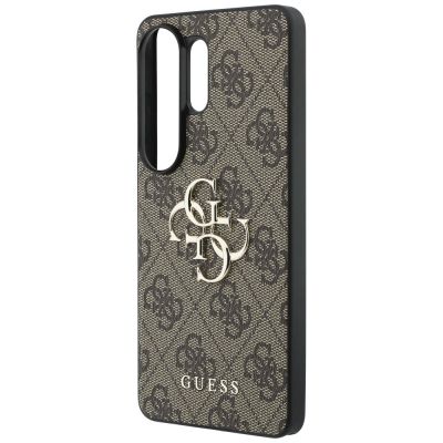 6. Etui Guess 4G Big Metal Logo do Samsung Galaxy S26 Ultra - brązowe