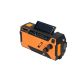 24. Extralink RADIO AWARYJNE SOLARNE Z KORBKA DYNAMO POWERBANK 4000MAH Z LATARKA SOS SR-4000 Przenośny Analogowy Czarny, Pomarańczowy