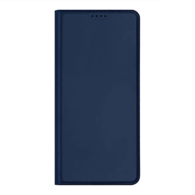 10. Dux Ducis Skin Pro etui do Honor Magic5 pokrowiec z klapką portfel na kartę podstawka niebieskie