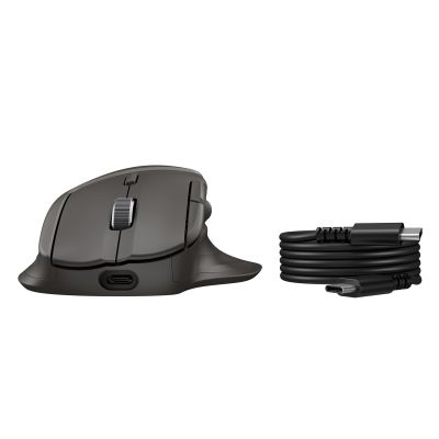 10. Mysz HP 780M Ultra-Fast-Scroll Wireless Mouse Black bezprzewodowa czarna B8YX3AA