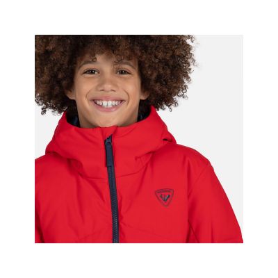 9. Kurtka Rossignol Boy Siz Jkt czerwony