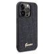 4. Etui Guess Disco Metal Script na iPhone 14 Pro Max - czarne