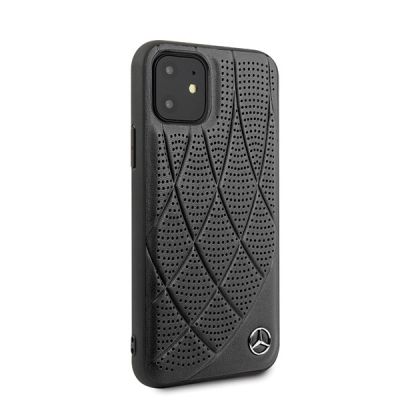 5. Etui Mercedes Bow Line na iPhone 12 mini - czarne