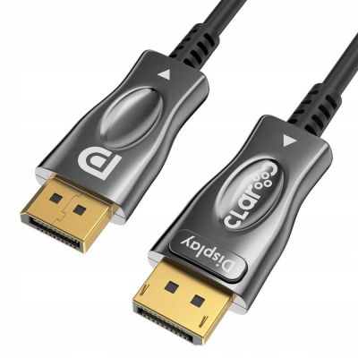 6. CLAROC-DP-14-30M Claroc kabel optyczny DisplayPort 1.4 AOC, 8K, 30 m
