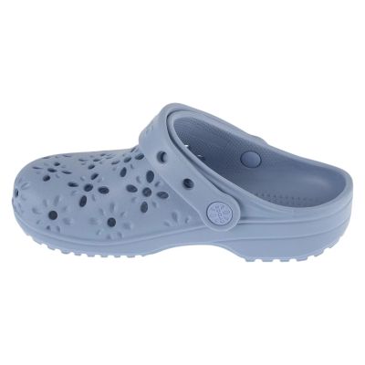 2. Crocs Classic Floral Cut Out Clog Kids  210943-453 Niebieskie 29/30