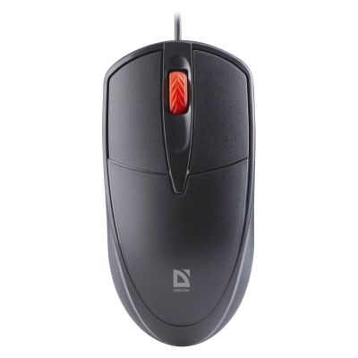 4. DEFENDER MYSZ ICON MB-057 CZARNA OPTICAL 1000dpi 3P