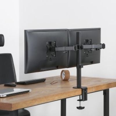 5. MACLEAN UCHWYT BIURKOWY NA 2 MONITORY LCD MC-884