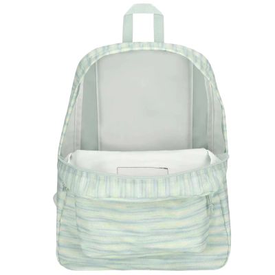 3. JanSport Superbreak Backpack EK0A5BAG6K01 Zielone One size